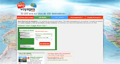 Desktop Screenshot of infovoyages.com